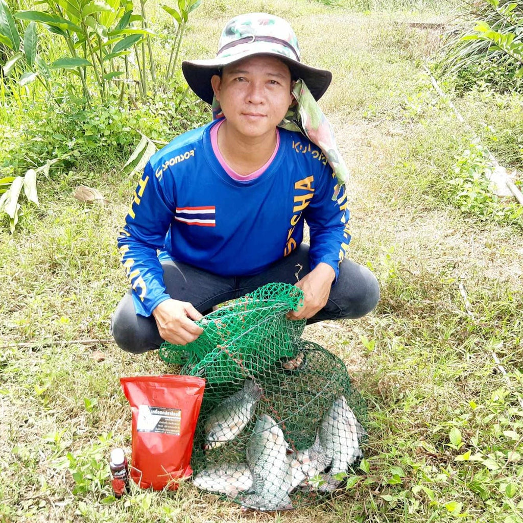 ชุดเหยื่อ 2 แถม 2  เหยื่อตกปลา หัวเชื้อตกปลา | กุ้งป่น + คาวตับ