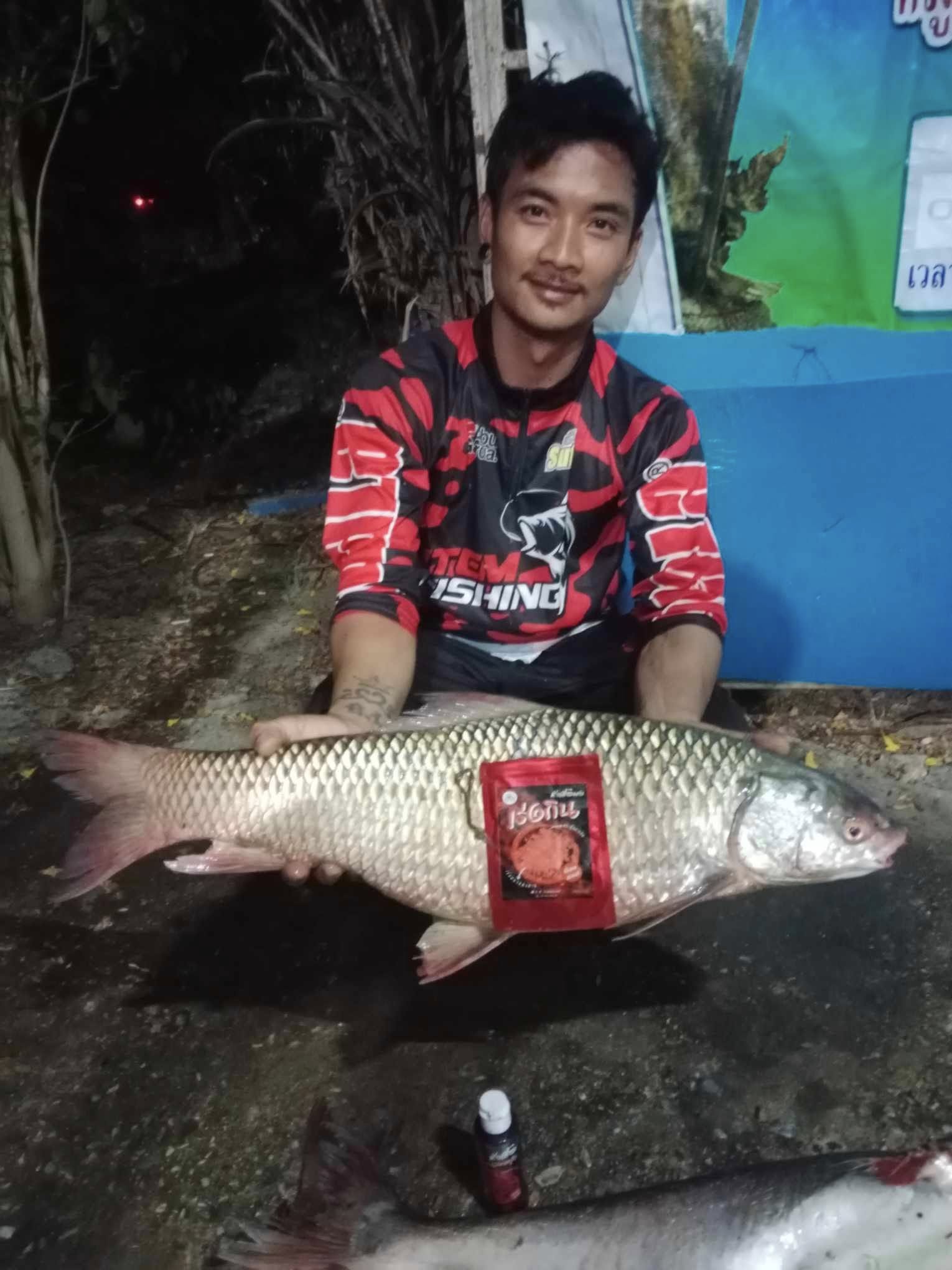 หัวเชื้อผงเร่งกิน ร้อยลี้ – 40g หัวเชื้อตกปลา เหยื่อตกปลานิล ชิงหลิว สะปิ๋ว บ่อเหมา หมายธรรมชาติ