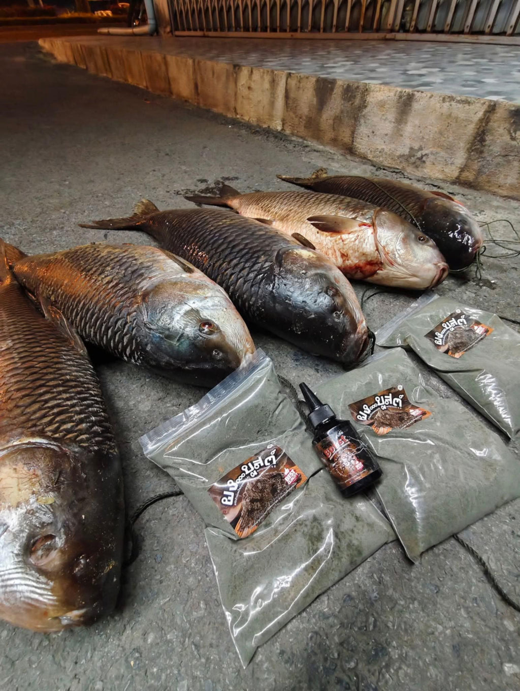 ผงบูสต์ ร้อยลี้ – 500g | หัวเชื้อตกปลา เหยื่อตกปลา ผงหมักเย็น อมิโนเข้มข้น สำหรับตกปลาหน้าดิน