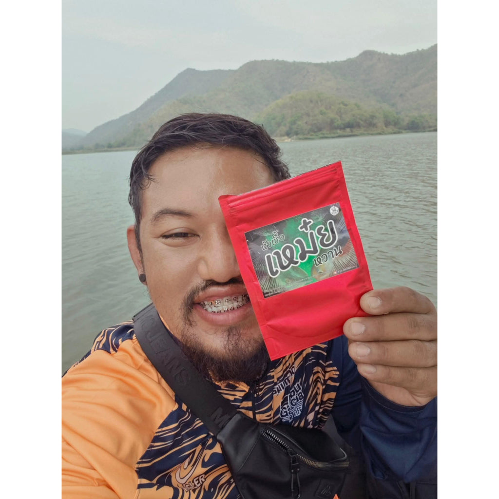 เหมยหวาน Roilee – 40g | หัวเชื้อตกปลา เหยื่อตกปลา แพลงค์ตอนเข้มข้น สำหรับตกปลากินพืช