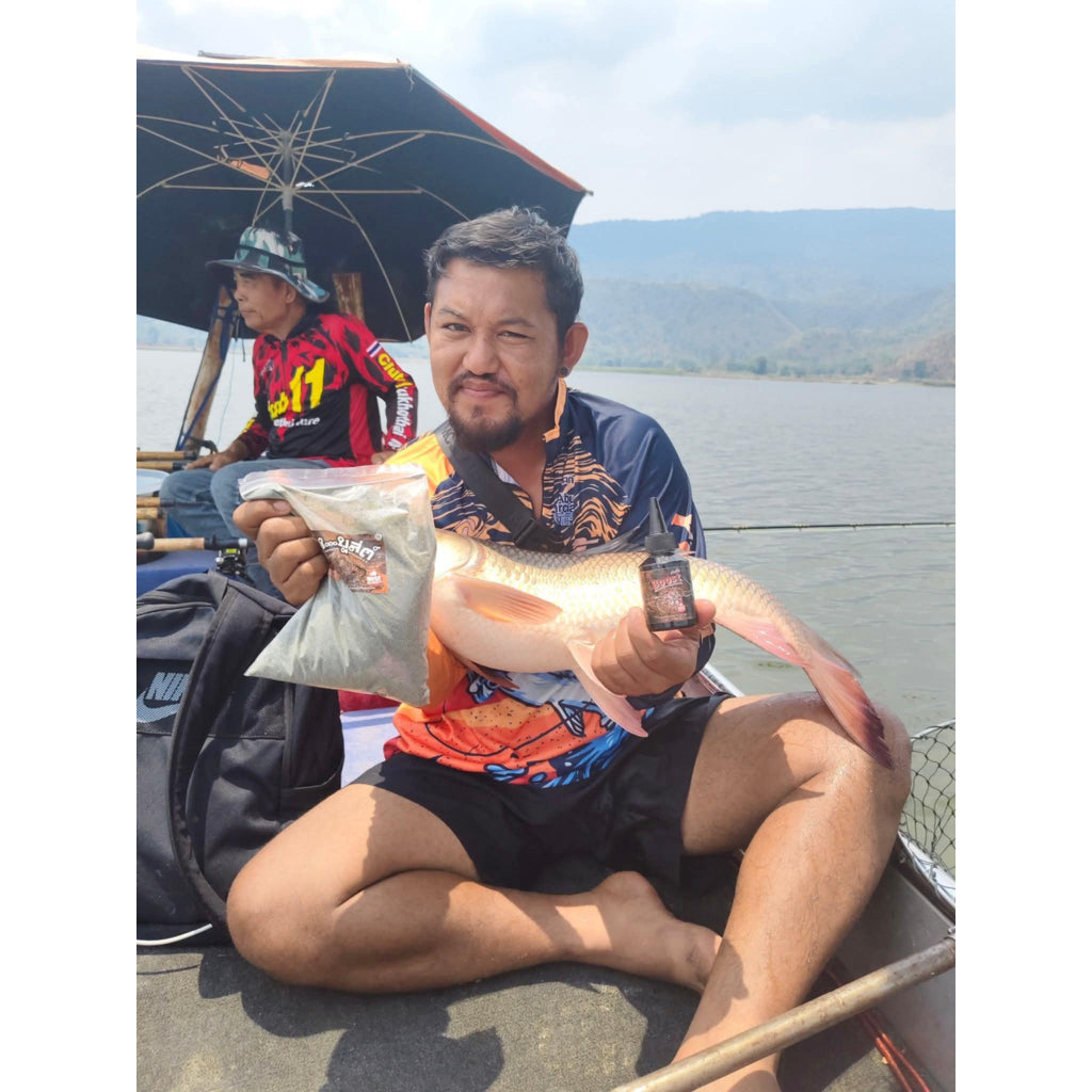 รำอร่อย ร้อยลี้ – 1000g | รำสดใหม่ บ่มแพลงค์ตอน สำหรับตกปลาหน้าดิน